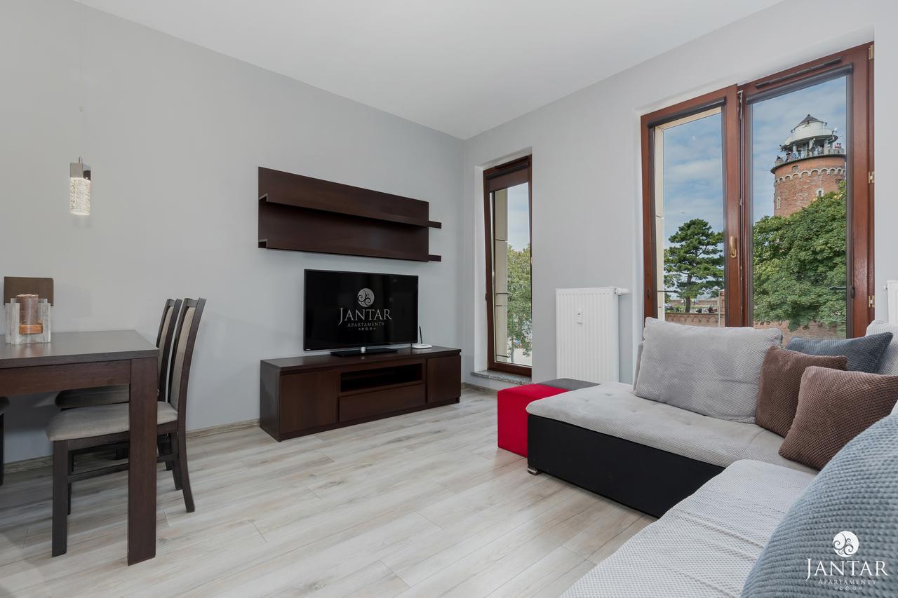 Jantar Apartamenty Lighthouse Port Kołobrzeg Buitenkant foto
